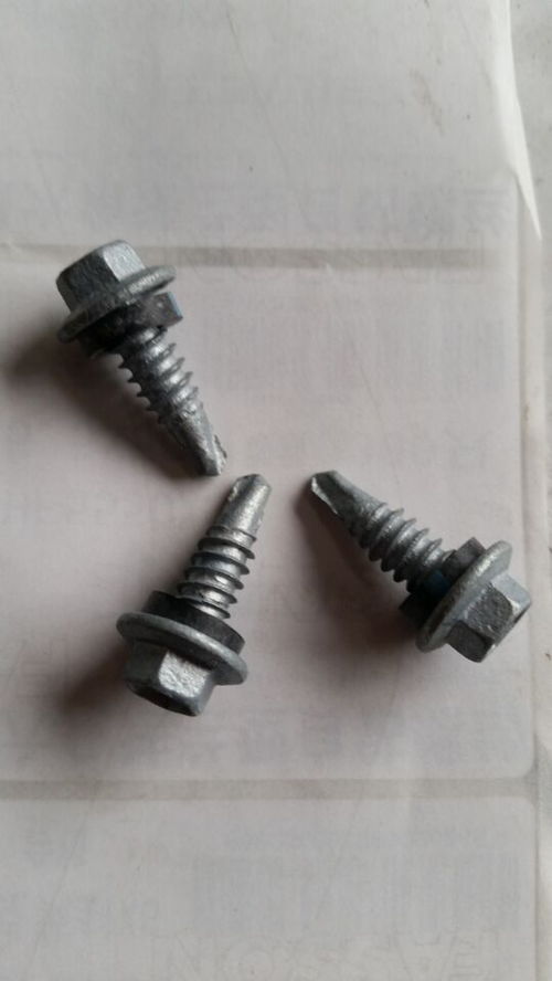 六角法兰涂层钉钻尾螺丝 高效钻孔与固定一体化解决方案